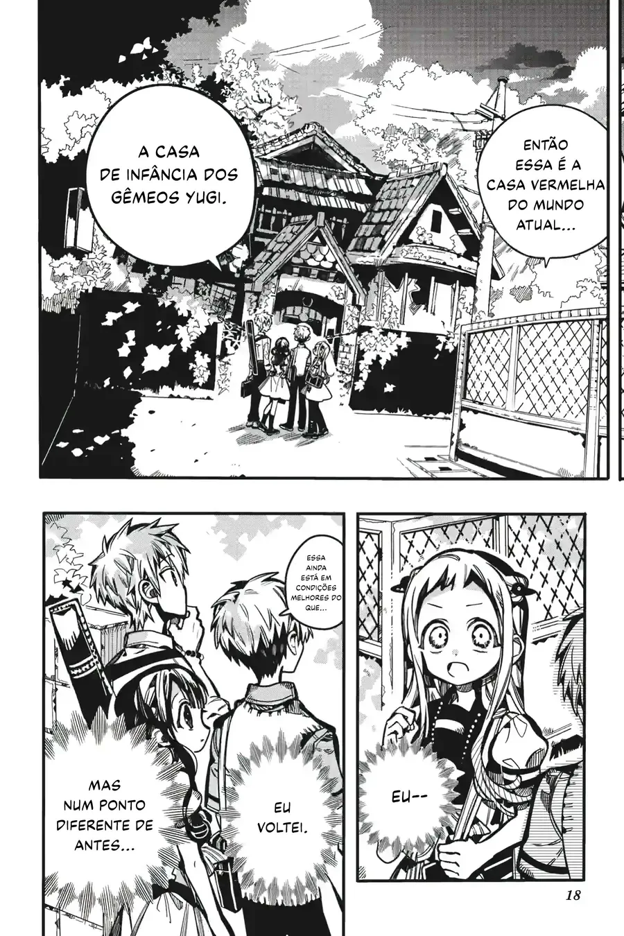 Read Toilet-bound Hanako-kun Português Manga Online