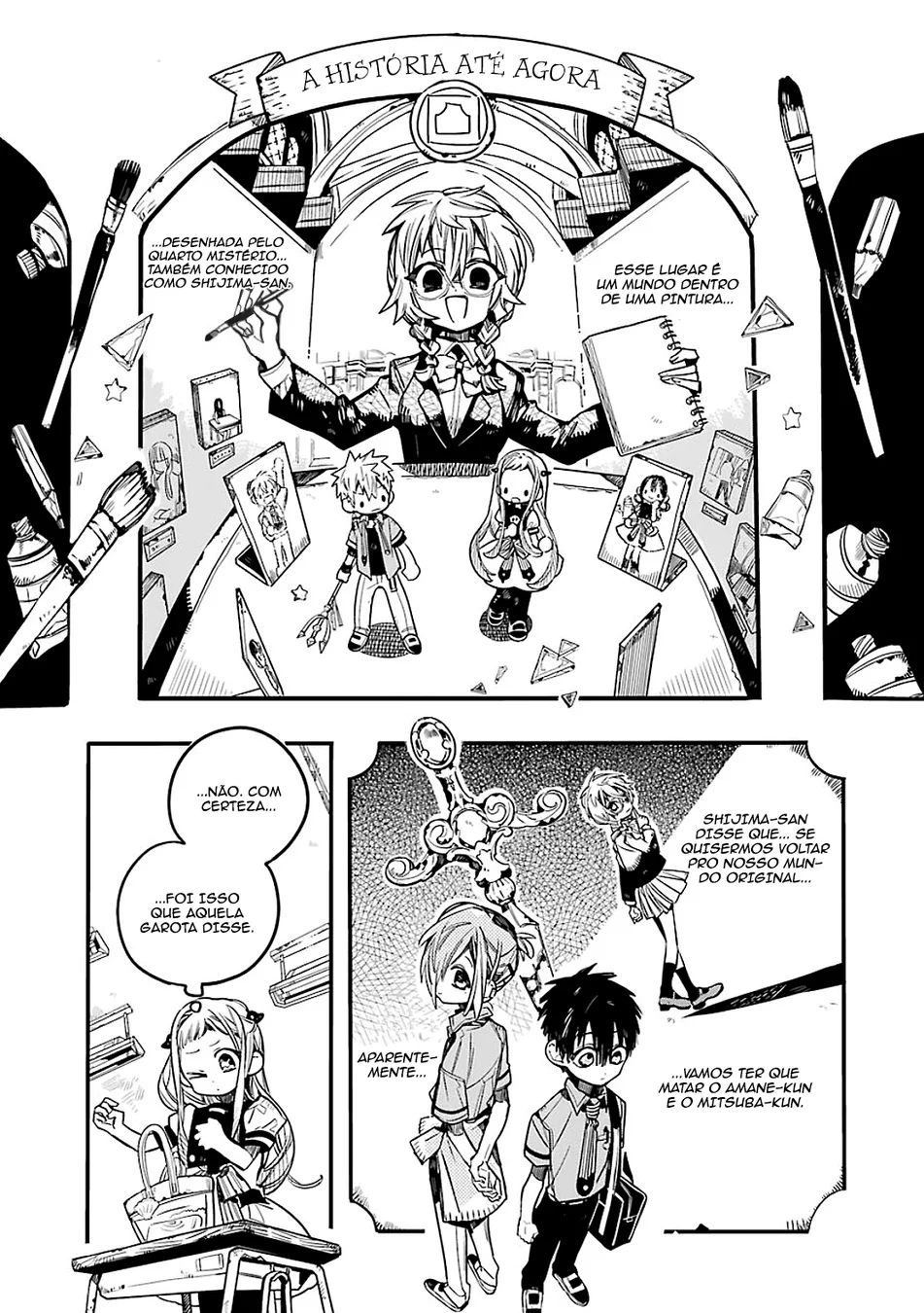 Read Toilet-bound Hanako-kun Português Manga Online