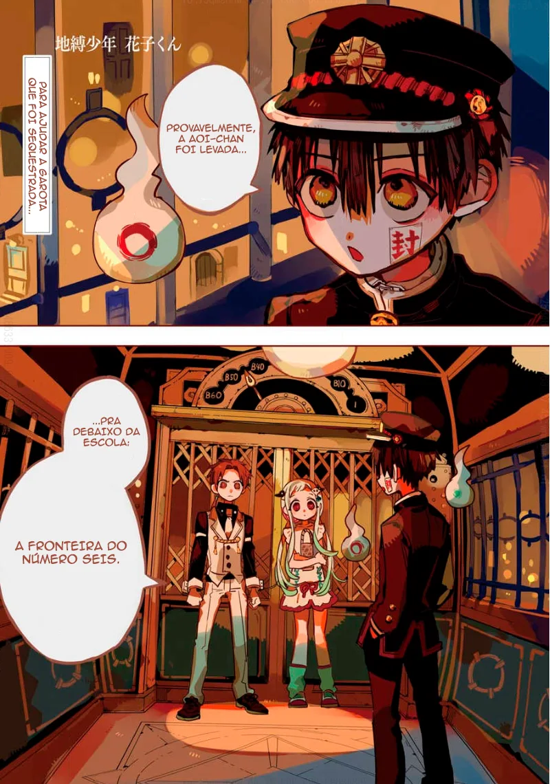 Read Toilet-bound Hanako-kun Português Manga Online