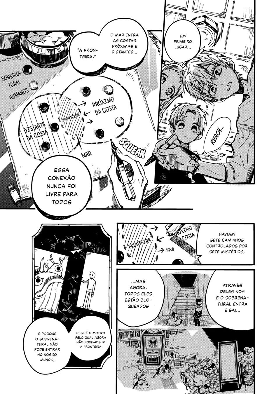 Read Toilet-bound Hanako-kun Português Manga Online