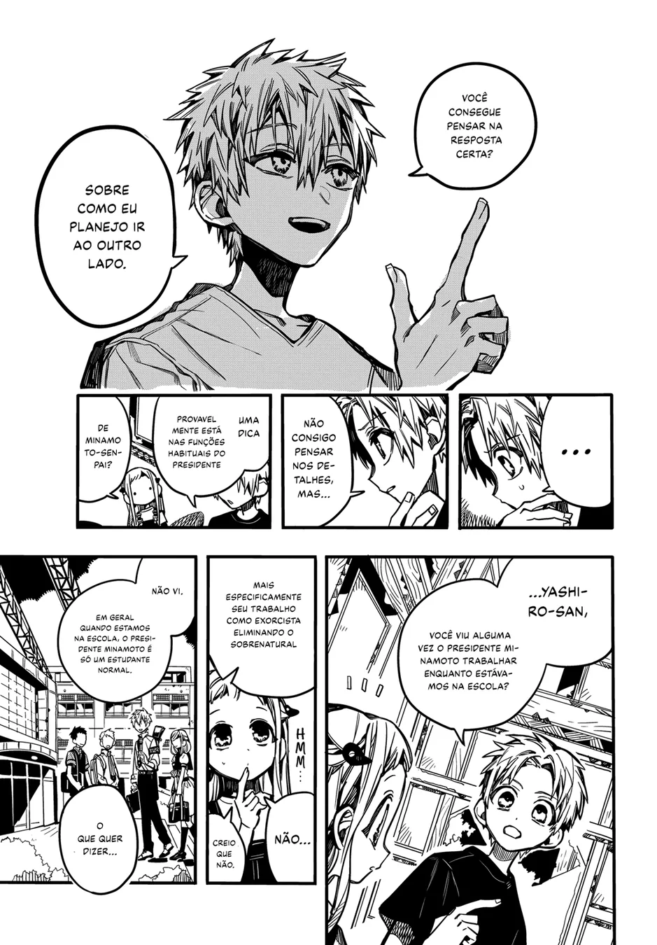 Read Toilet-bound Hanako-kun Português Manga Online