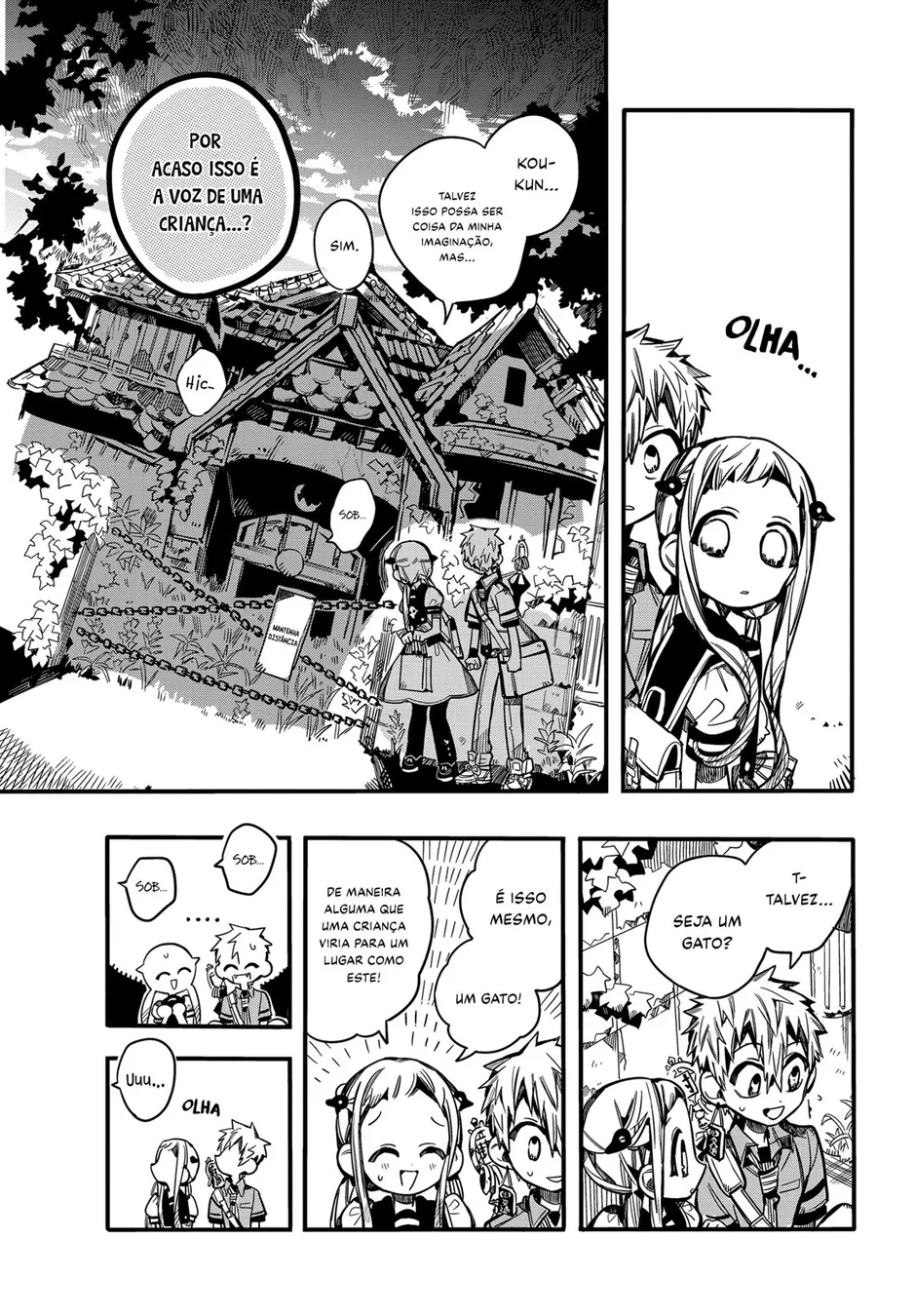 Read Toilet-bound Hanako-kun Português Manga Online