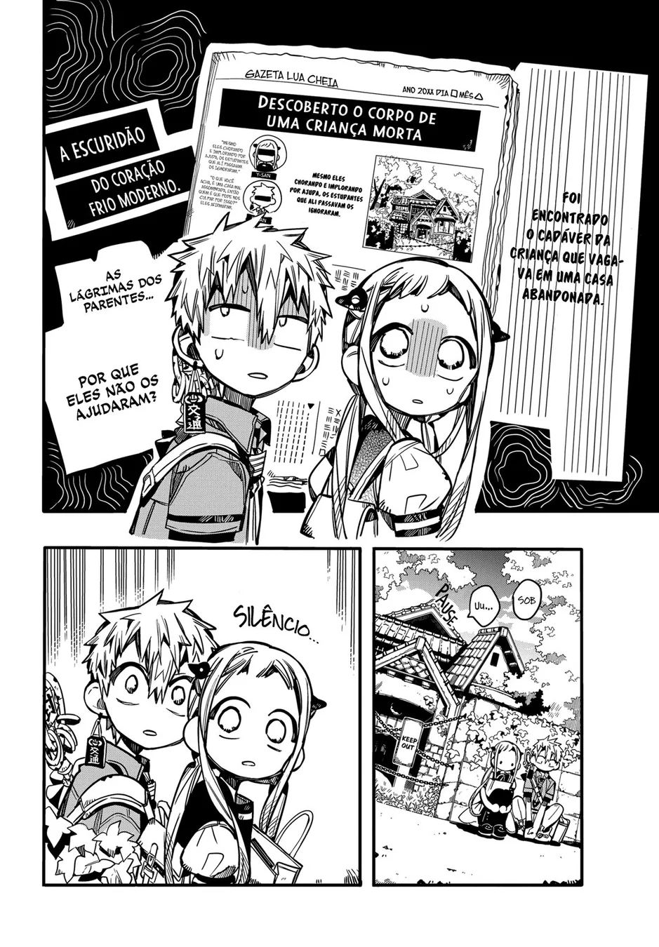 Read Toilet-bound Hanako-kun Português Manga Online