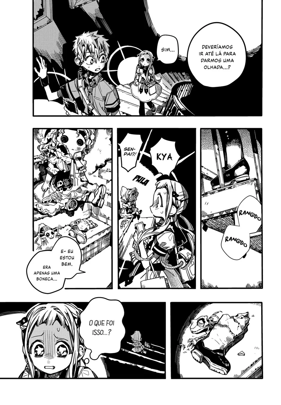 Read Toilet-bound Hanako-kun Português Manga Online