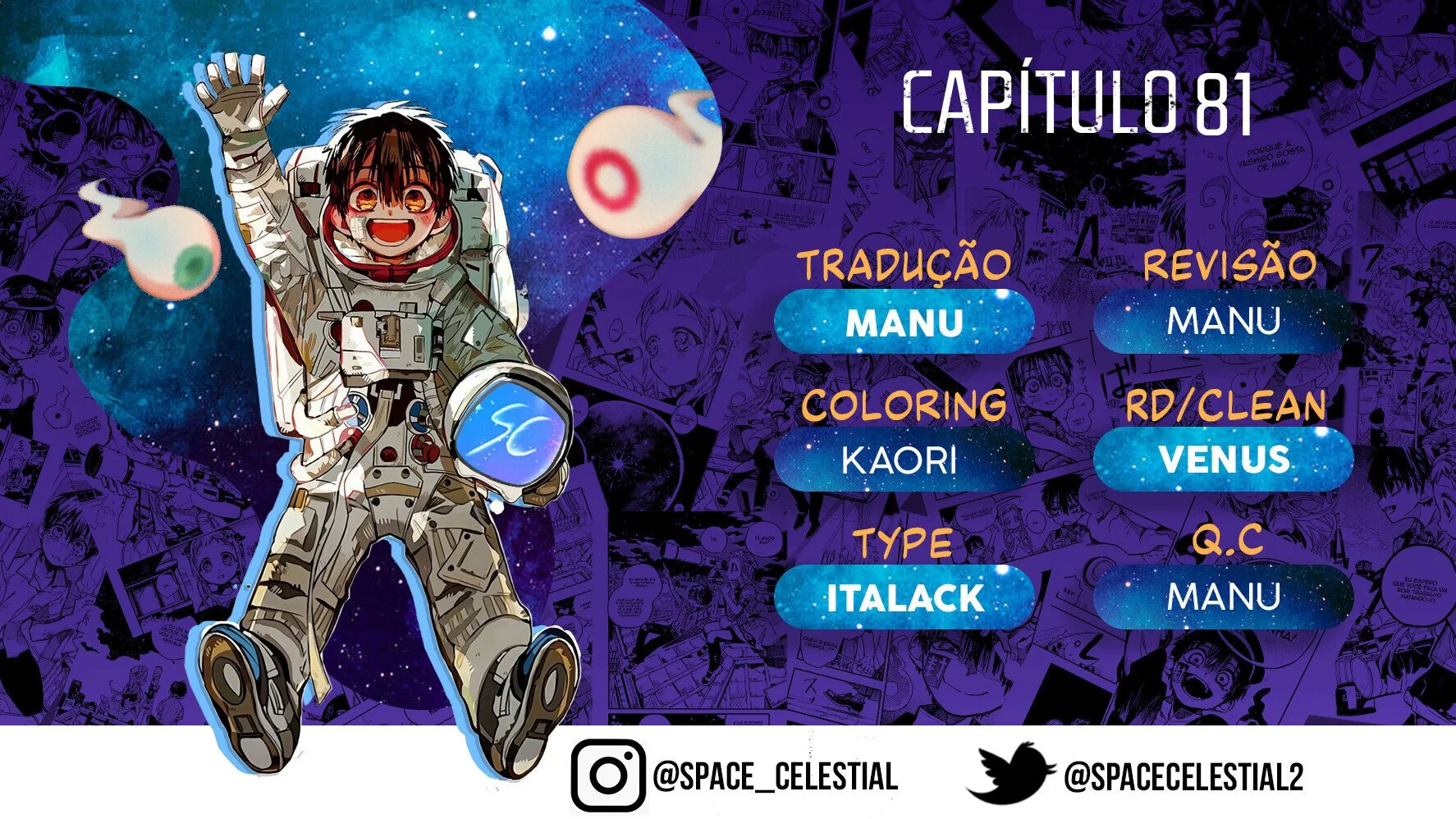 Read Toilet-bound Hanako-kun Português Manga Online