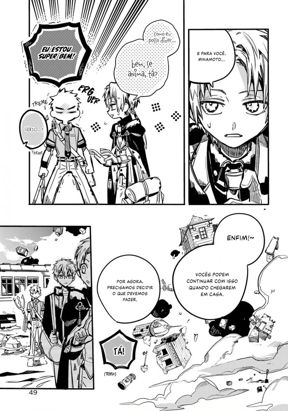 Read Toilet-bound Hanako-kun Português Manga Online