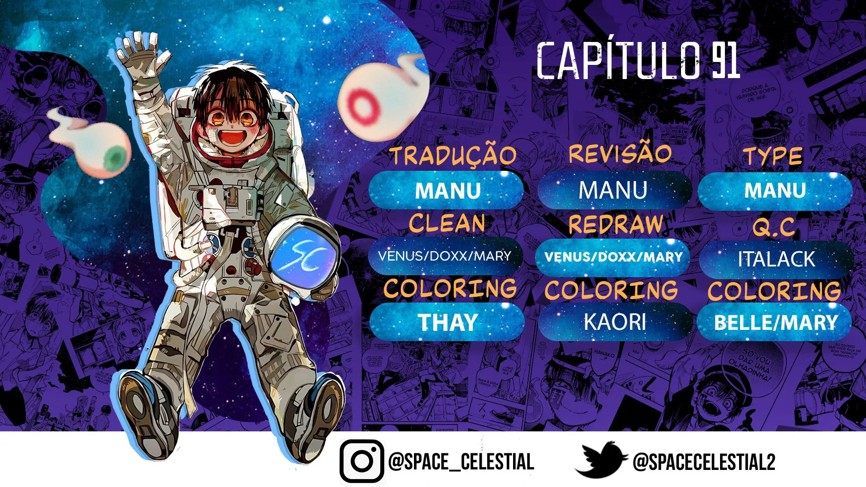 Read Toilet-bound Hanako-kun Português Manga Online