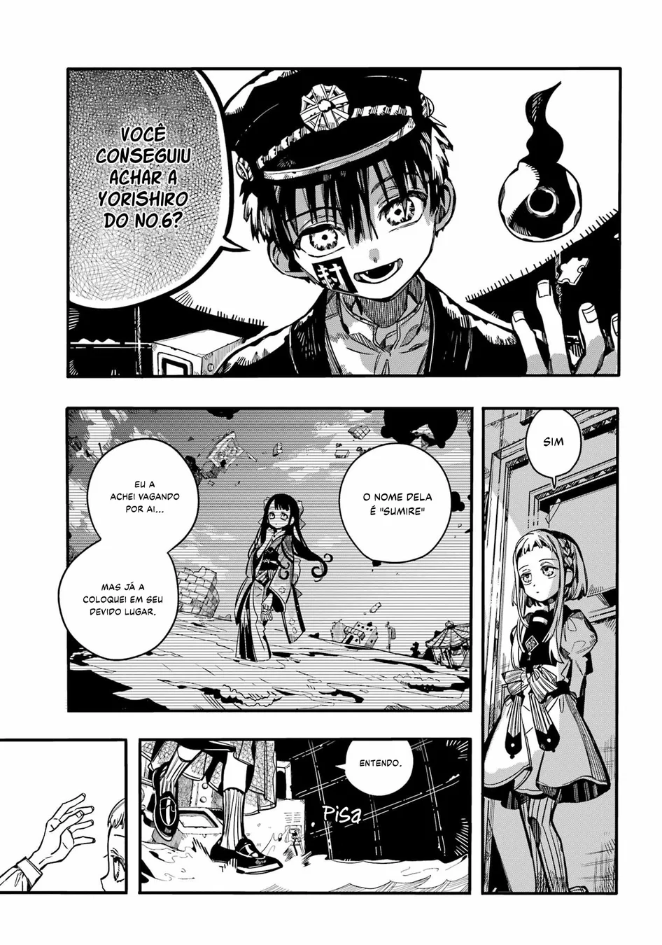 Read Toilet-bound Hanako-kun Português Manga Online