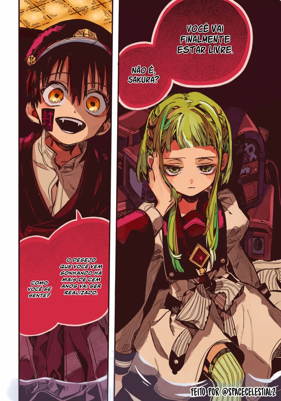 Read Toilet-bound Hanako-kun Português Manga Online