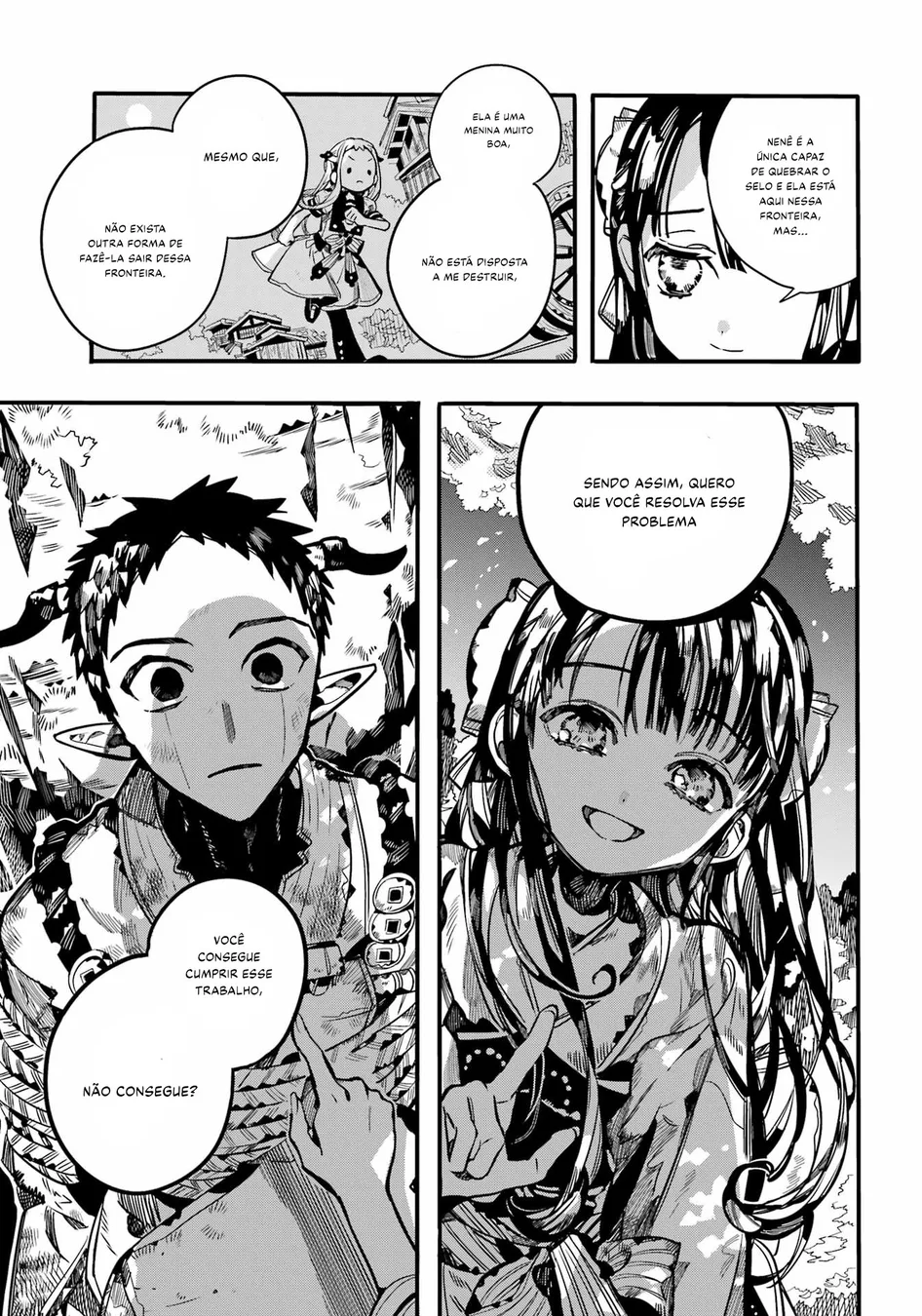 Read Toilet-bound Hanako-kun Português Manga Online