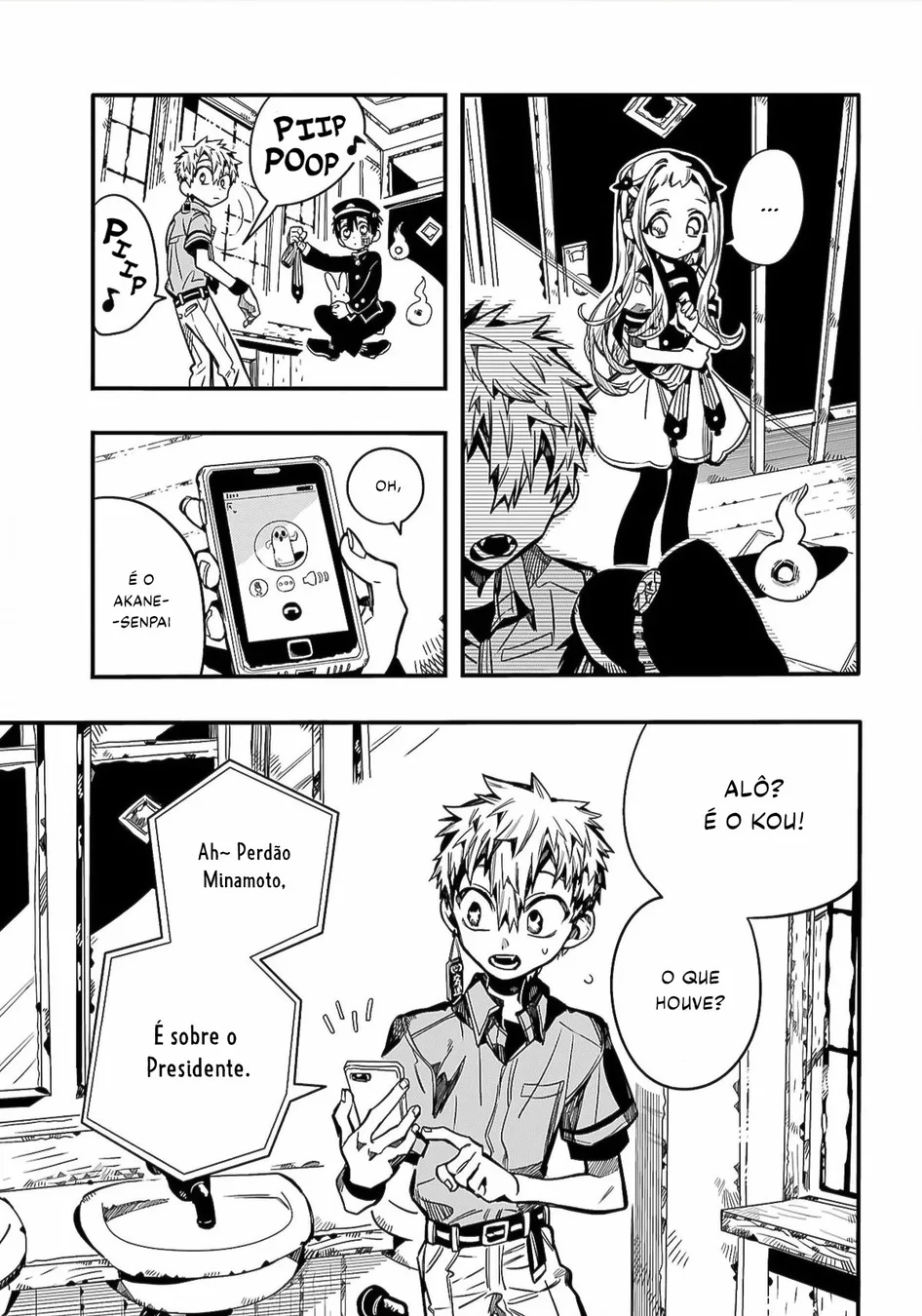 Read Toilet-bound Hanako-kun Português Manga Online