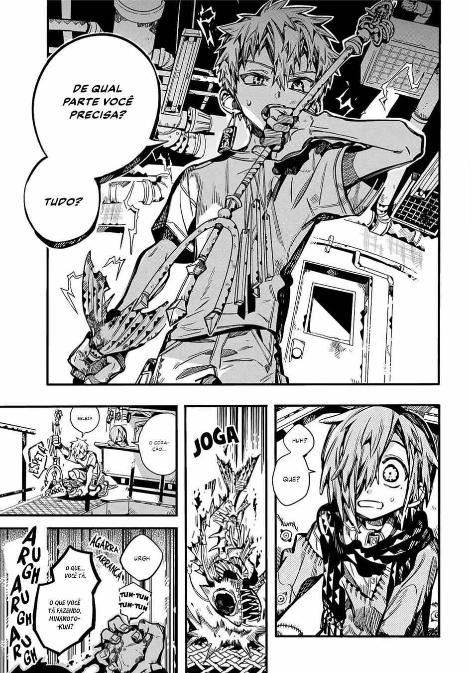 Read Toilet-bound Hanako-kun Português Manga Online