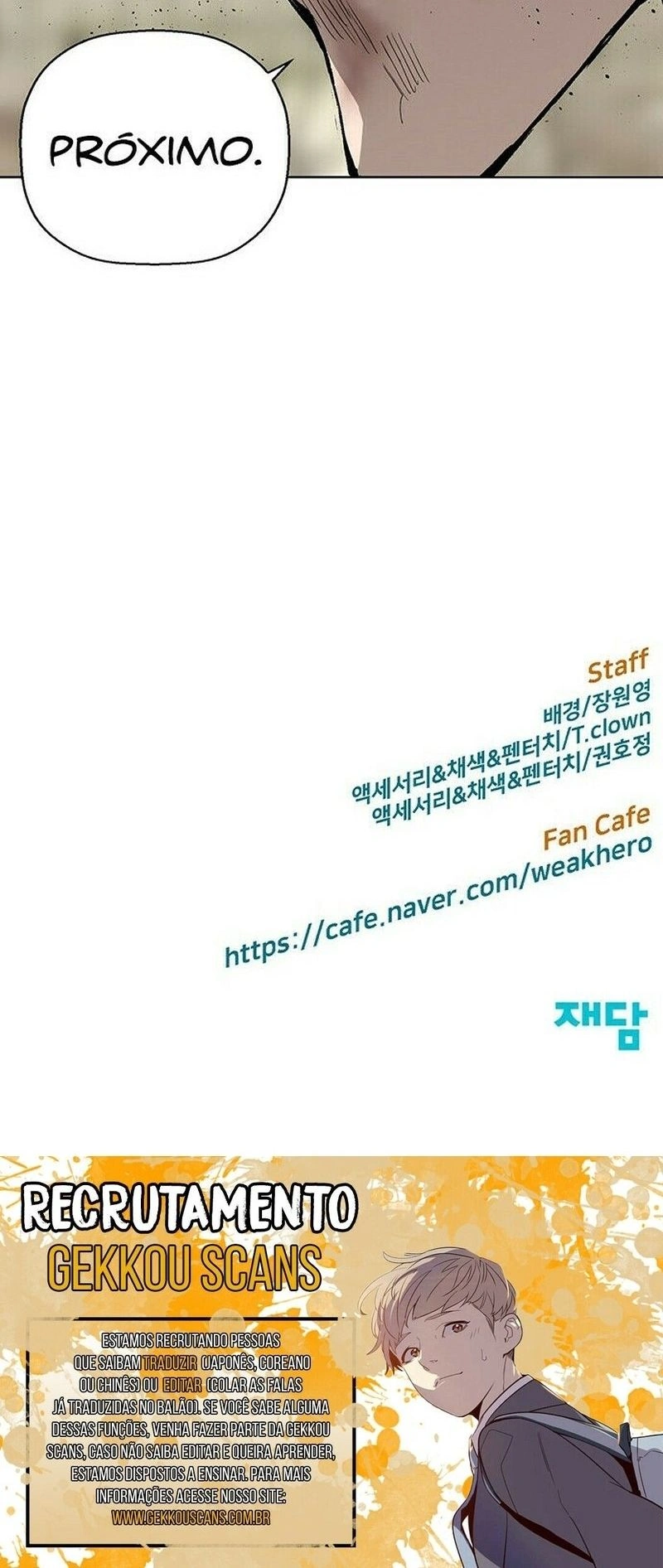 Read Weak Hero Português Manga Online